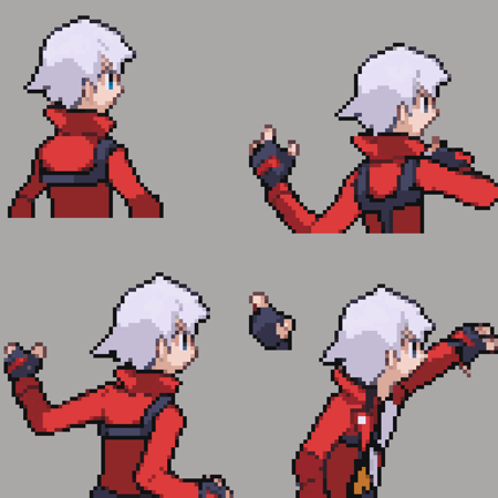 Pkmn Gen III Trainer Backsprite Concept Lora