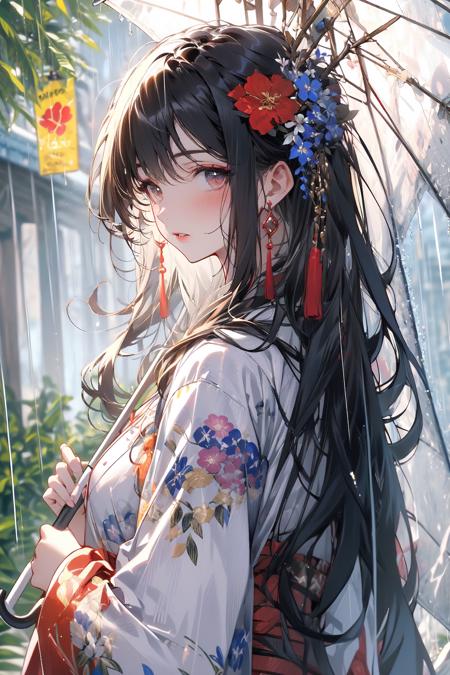 露华浓/ancient Chinese style/古风/midjourney style Lora