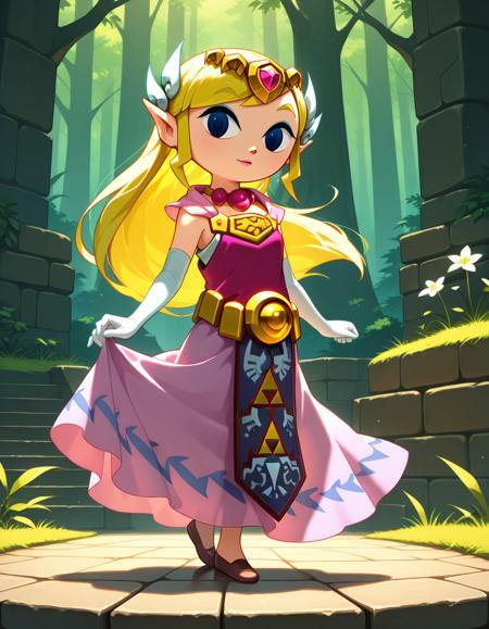 Toon Zelda (Illustrious & Pony)