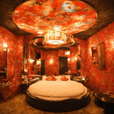 回転ベッド / retro LOVE HOTEL SDXL版本SDXL_V1 (ID: 262462)