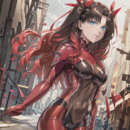 Rin tohsaka LORA and(Pony) from fate stay night visual novel版本Rin Tohsaka Lancer (ID: 119085)