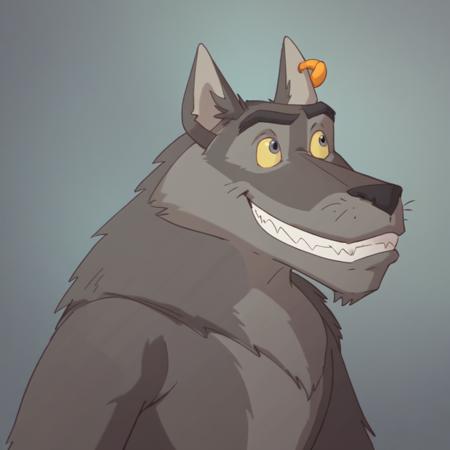 Wolf from Prince Ivan and the Grey Wolf (2011) / Серый Волк из мультфильма Иван Царевич и Серый Волк (2011) (Character) for Pony