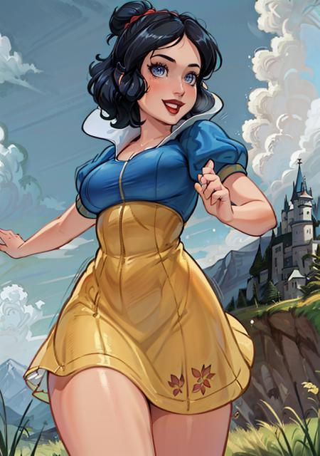 Snow White Disney Princess - SD 1.5 | XL PONY - by YeiyeiArt