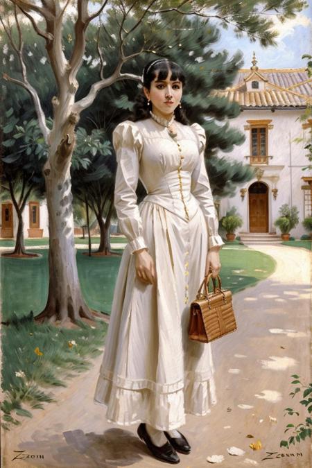 Zorn painting style