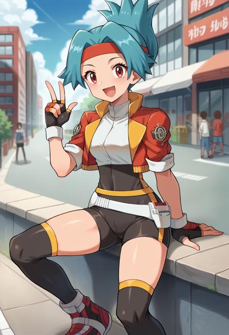 Solana / Hinata / ヒナタ PONY - Pokemon Ranger (+cosplay clothing lora)