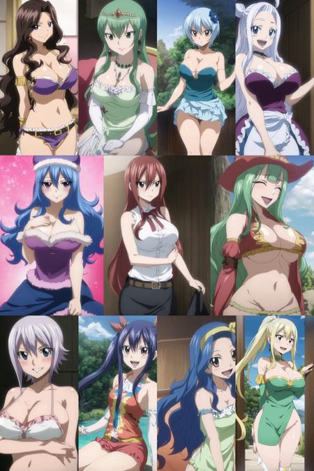 Fairy Tail Girlpack LoRA版本0.1 (ID: 24626)