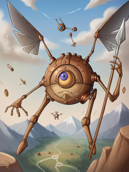 Modron from DND (pony and XL1.0)