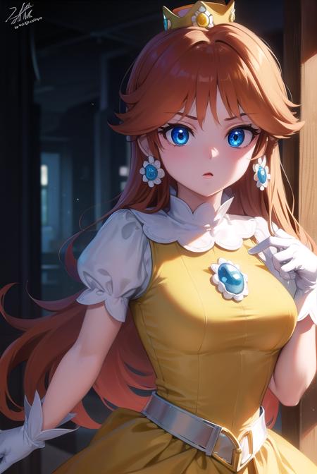 Princess Daisy (デイジー姫) - Super Mario Bros - COMMISSION