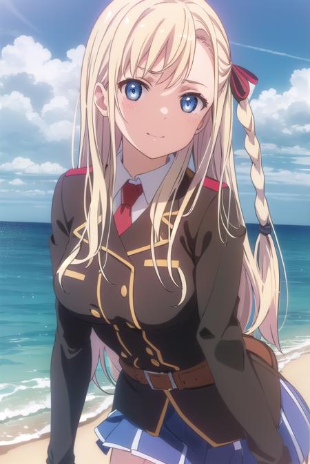 Wilhelmina Braunschweig Ingenohl Friedeburg (ヴィルヘルミーナ・ブラウンシュヴァイク・インゲノール・フリーデブルク) - High School Fleet (ハイスクール・フリート)
