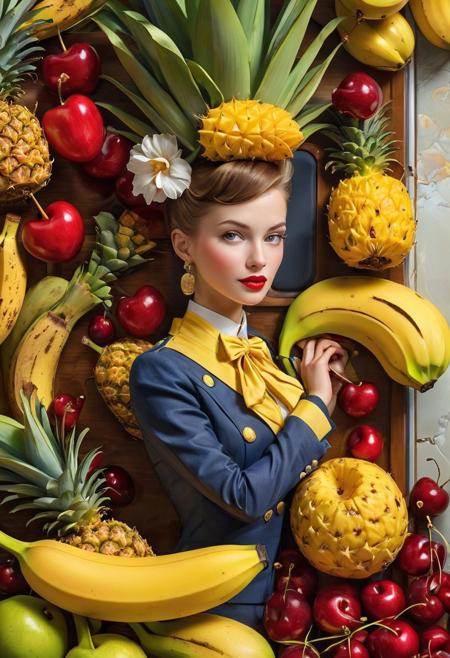 Juicy Fruit World - Exotic Mix style - SDXL