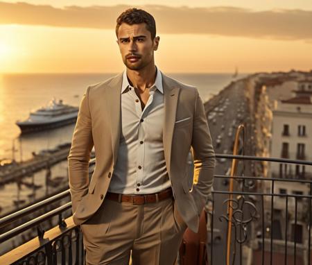 Theo James - SDXL