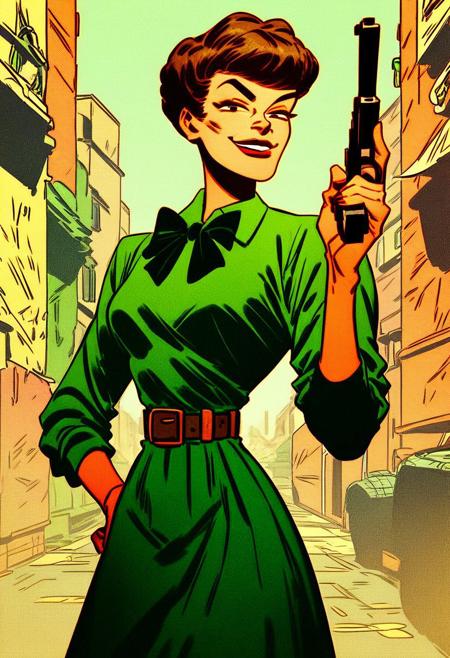 Valerie Vaughn - Lady Danger (Sensation Comics, DC)