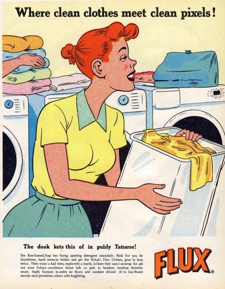 Retro Comic Flux