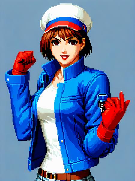 The King of Fighters Victory Portrait [Pixel Art]版本SDXL v1.0 (ID: 1179226)