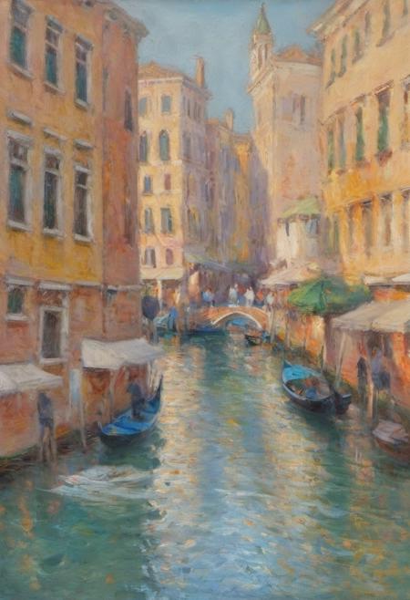 Eldritch Impressionism oil painting
