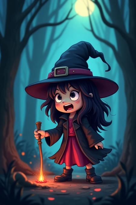 Halloween Series: Cute Witch版本v1.0 (ID: 1004442)