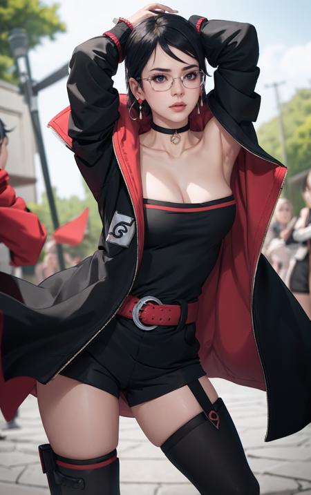 Sarada Uchiha | Boruto After the timeskip| Naruto Girls | KoFi Commissioned | ownwaifu