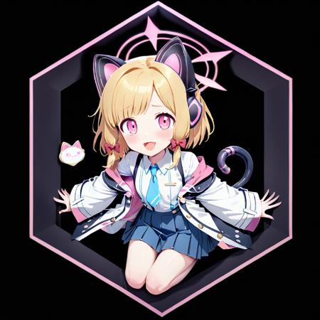 六角形徽章hexagon badge(A.31)
