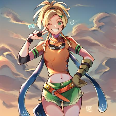 rikku_(ff10) character (for pony XL)版本v1 (ID: 402486)