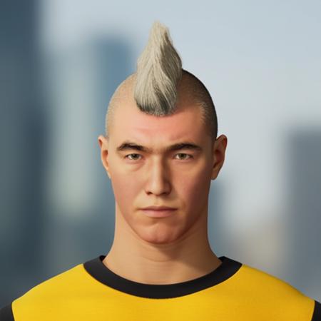 Mohawk Punk Male