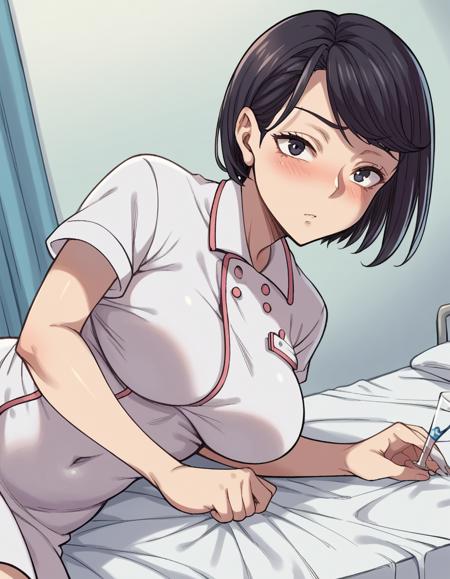 Yoko - [Papuka (Shibire Hitsuji)] Tonari no Bed de Netorareru Kangoshi Jukubo ([Papuka (シビレヒツジ)] 隣のベッドで寝取られる看護師熟母) - COMMISSION