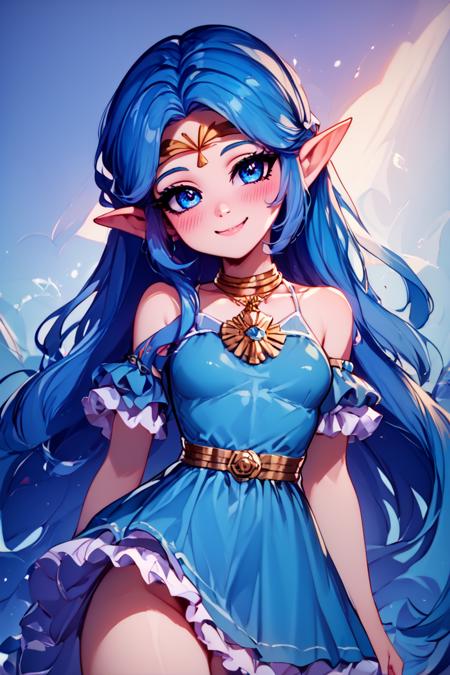 Nayru (The Legend Of Zelda: Oracle of Seasons) [Pony & SD1.5]