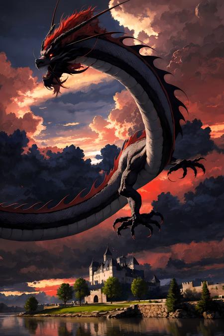 chinese dragon-中国龙/ Chinese Loong-Eastern Dragon版本v3.0 (ID: 106961)