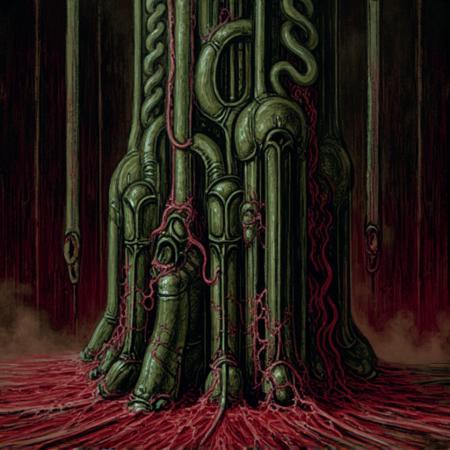Scorn Environment Art Style Flux