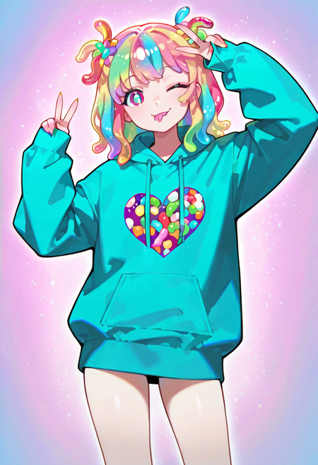 Snake Hair/Gummy Worm Hair/Worm on a String Hair