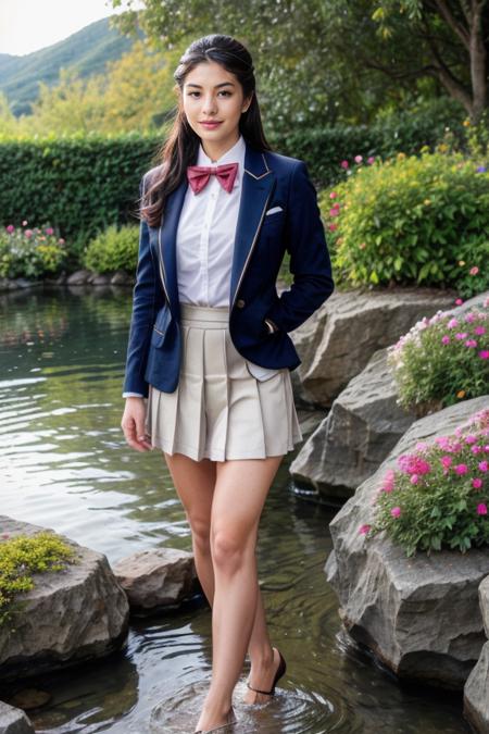 Bowtie Blazer Dress By Stable Yogi