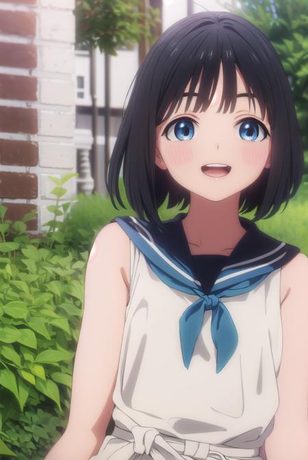 Kao Akebi (明日 花緒) - Akebi's Sailor Uniform (Akebi-chan no Sailor-fuku) (明日ちゃんのセーラー服)