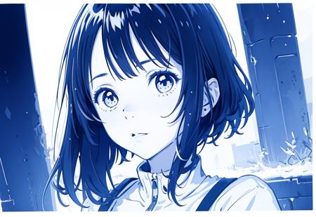 剪影_monochrome_切り絵