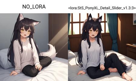 Detail Slider LoRA | PonyXL SDXL