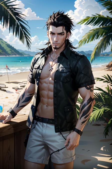 Gladiolus from Final Fantasy XV