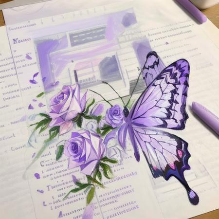 butterflyRoseC
