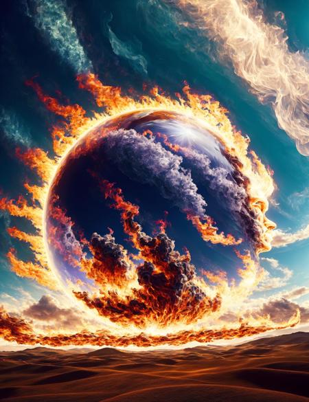 DonM - Another Made of Fire Style [SD1.5,SDXL]