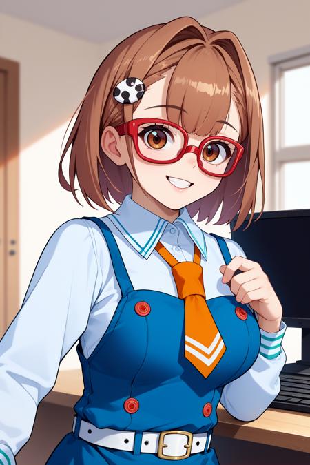 Hitomi Chris/人見クリス (Hololive) SDXL LoRA [Pony Diffusion]