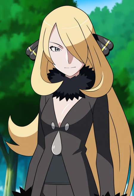 Cynthia -シロナ - Pokemon Diamond and Pearl - IllustriousXL LORA