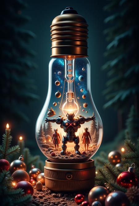 Toki_no_ - The World in Light Bulbs