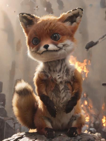 Flux.1 D / SDXL - Stoned Fox