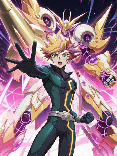Yu-Gi-Oh! - Playmaker, Accesscode, Decode Talker & Firewall Dragon (プレイメーカー, アクセスコード/ デコード・トーカー, ファイアウォール・ドラゴン) illuXL