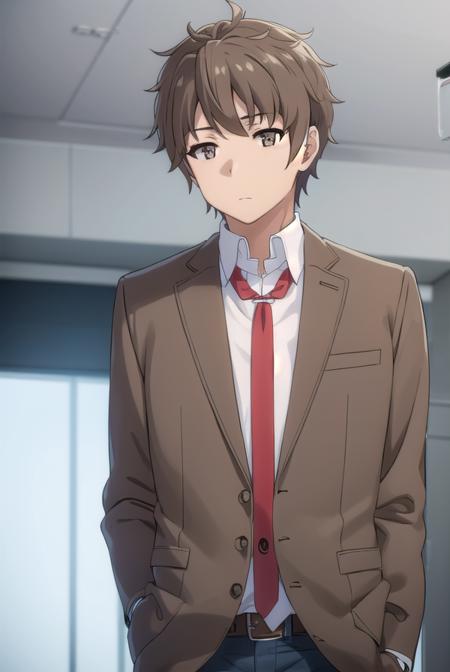 Sakuta Azusagawa (梓川 咲太) - Aobuta: Rascal Does Not Dream of Bunny Girl Senpai (青春ブタ野郎はバニーガール先輩の夢を見ない)