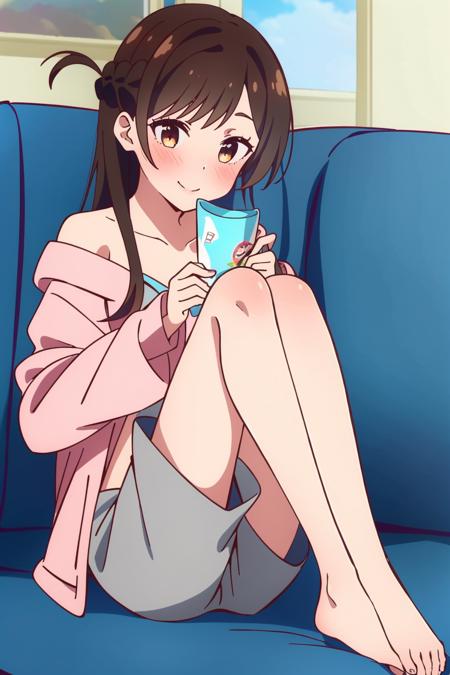 Mizuhara Chizuru 彼女、お借りします Ichinose Chizuru 水原千鶴 Kanojo, Okarishimasu