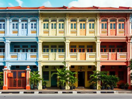Shophouse SG Architecture Lora - TMDRNH