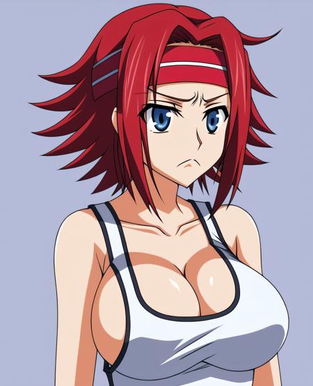 Kallen Stadtfield from Code Geass SDXL