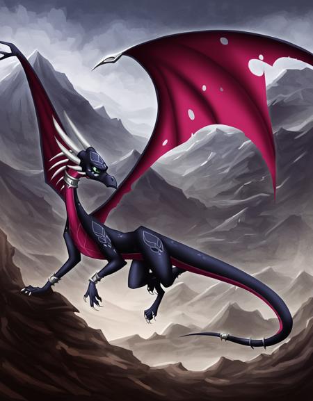 Corrupted Cynder【 The legend of Spyro - A New Beginning 】- 【PONY - FLUX - DSXL】