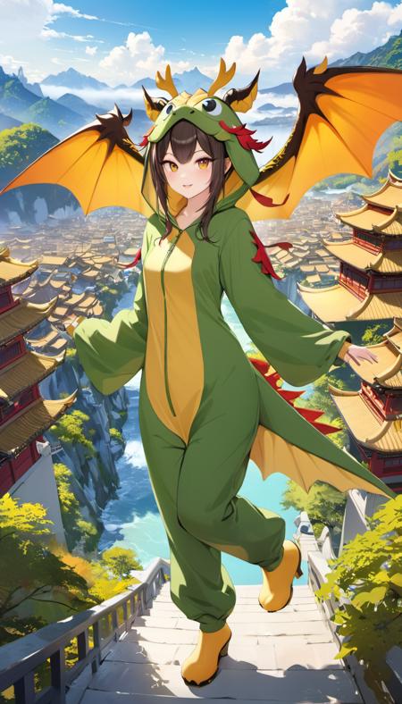 Dragon Costume XL LoRA