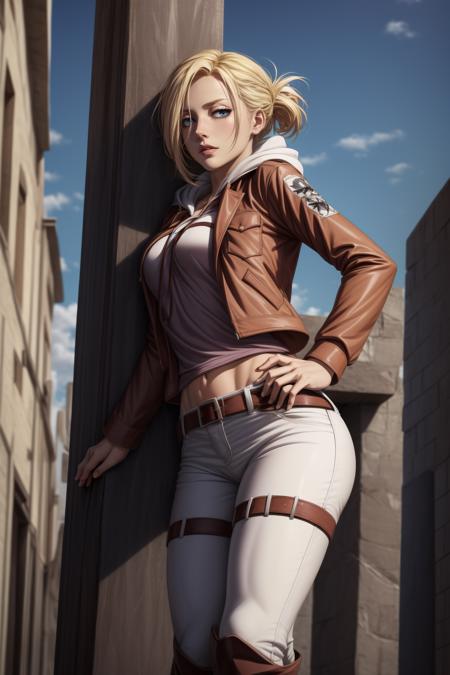 Annie Leonhart | Attack on Titan | PonyXL and sd 1.5