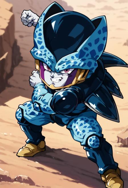 Cell Dragon Ball Pony XL