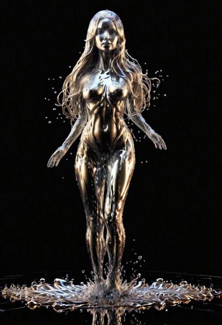 Liquid Fluid Metal XL - Dream Diffusion - By DICE